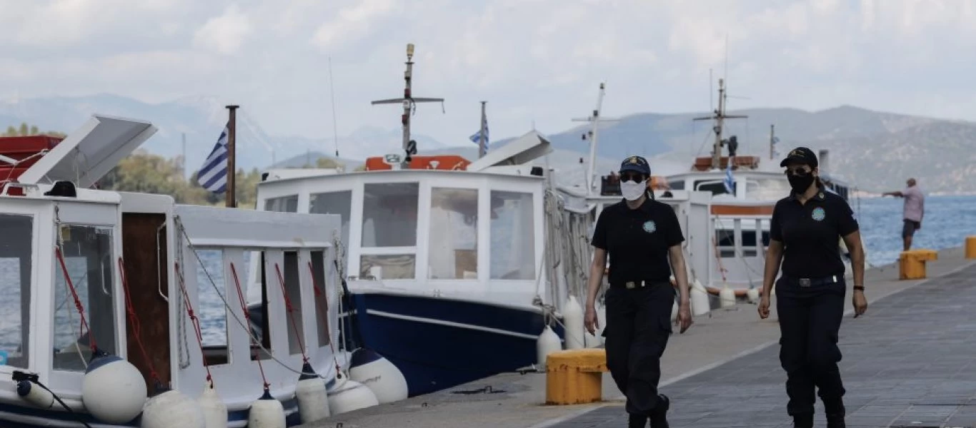 Πόρος: Αστυνομικός διαγνώσθηκε θετικός στον κορωνοϊό
